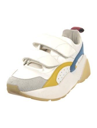 Stella McCartney Leather Printed Chunky Sneakers