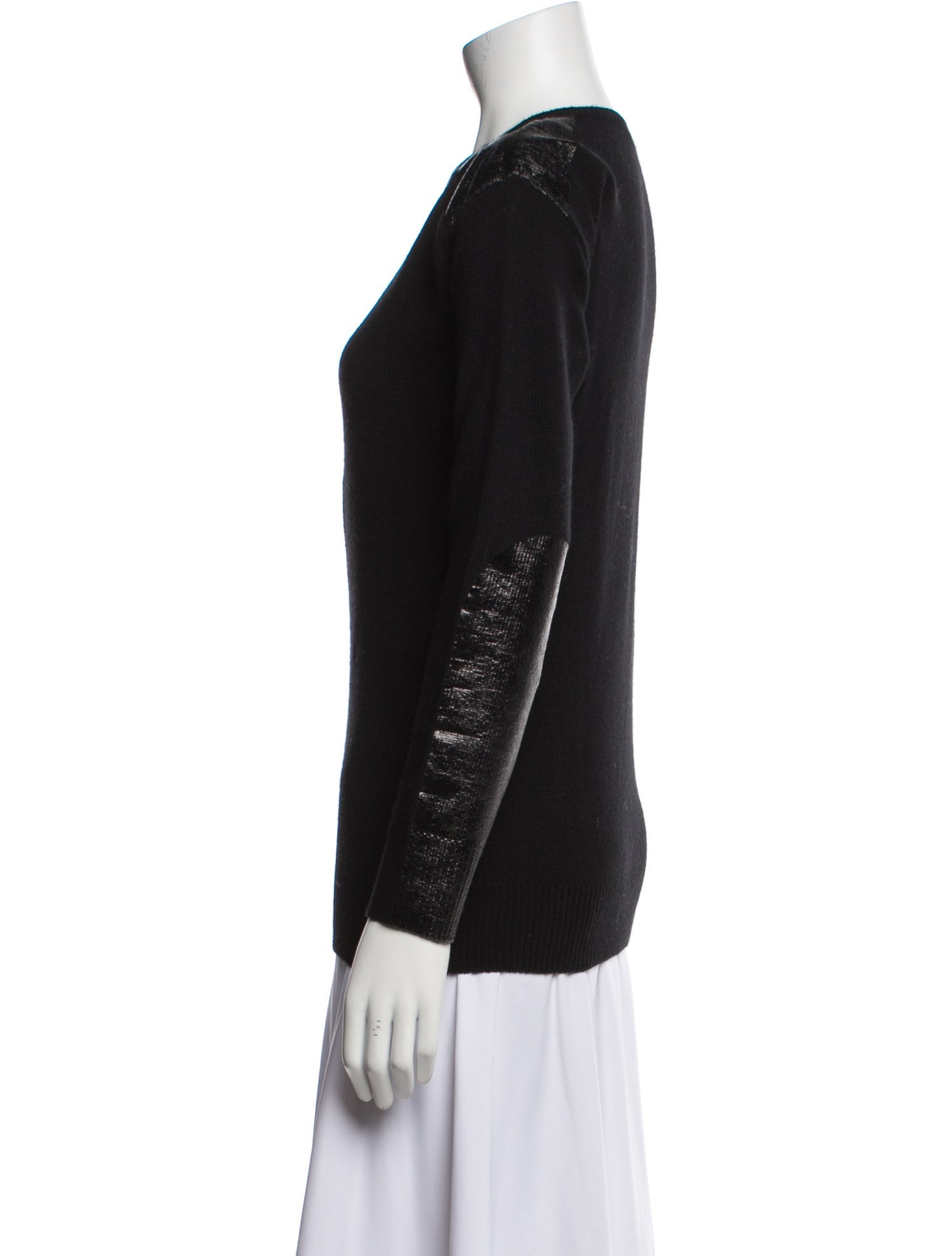 Stella McCartney Virgin Wool Bateau Neckline Sweater