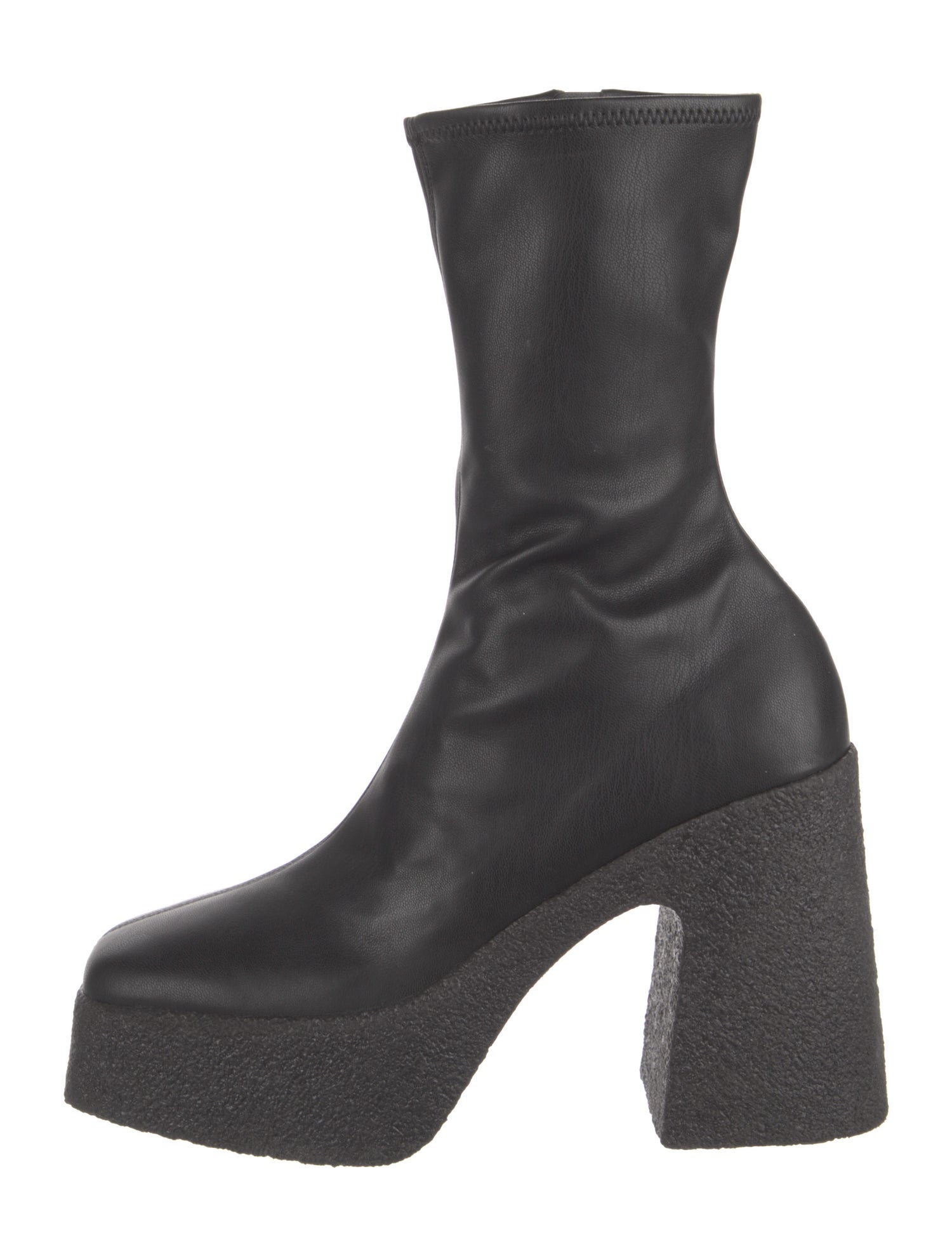 Stella McCartney Leather Sock Boots