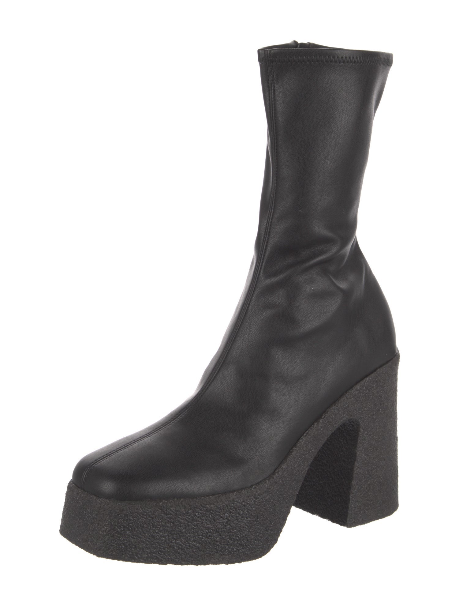 Stella McCartney Leather Sock Boots