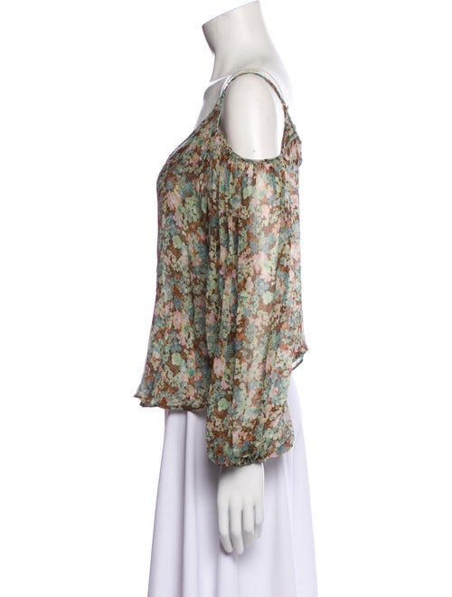 Stella McCartney Silk Floral Print Blouse