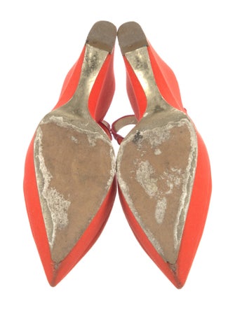 Stella McCartney Canvas Slingback Pumps