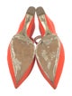Stella McCartney Canvas Slingback Pumps