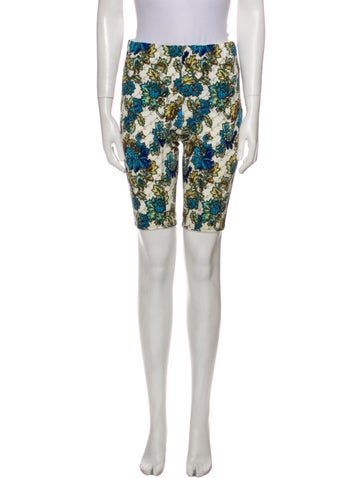 Stella McCartney Shorts Floral Print Knee-Length Us4, It40 | S