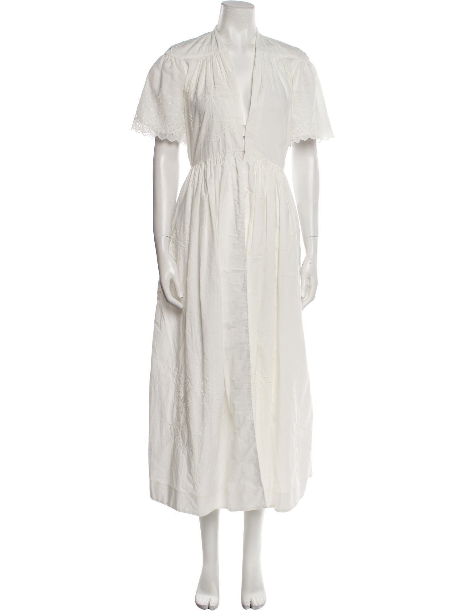 Stella McCartney V-Neck Long Dress