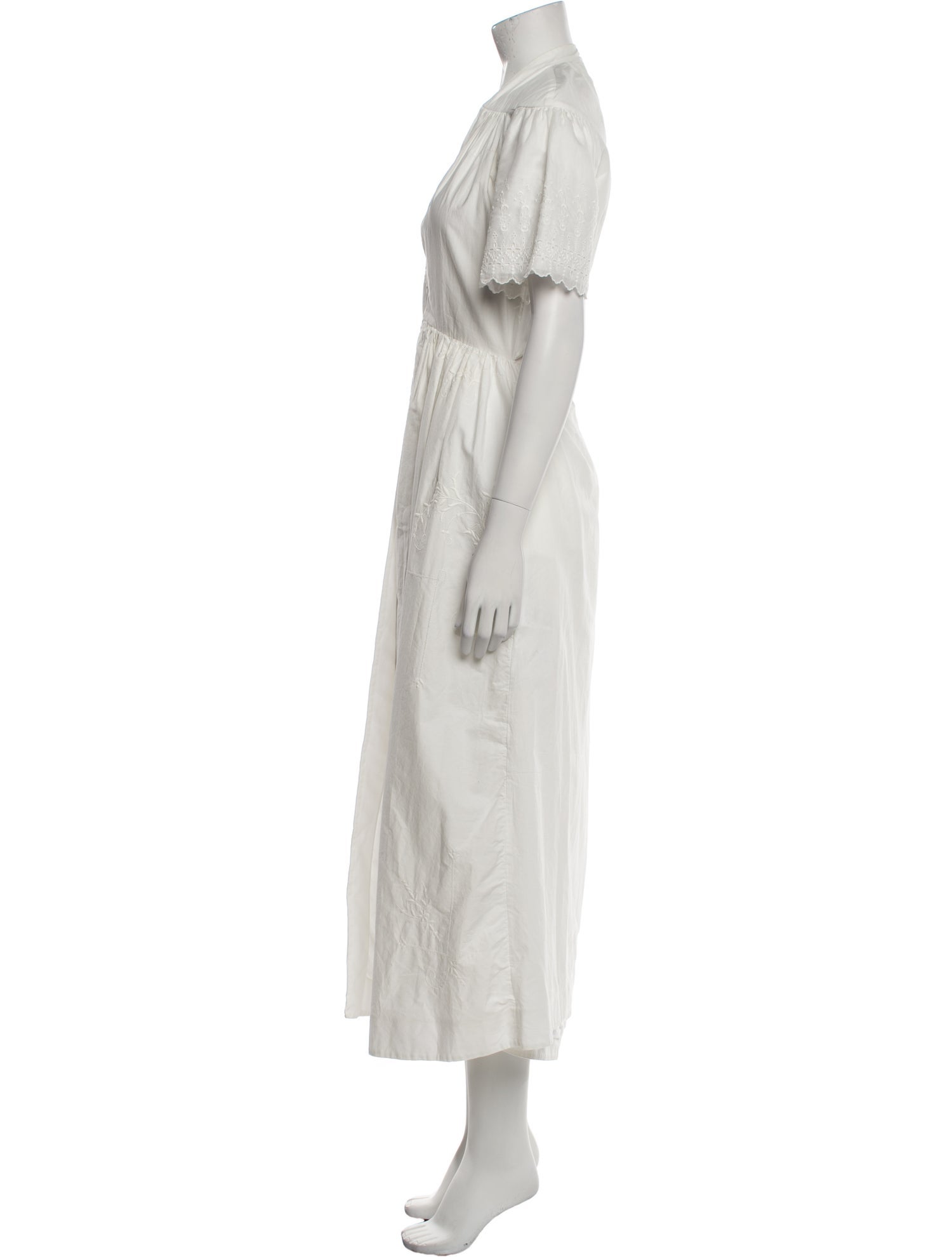 Stella McCartney V-Neck Long Dress