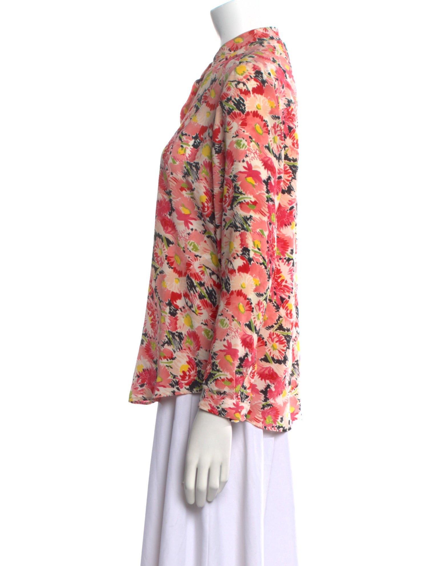 Stella McCartney Silk Floral Print Blouse