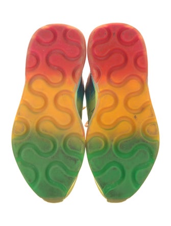 Stella McCartney Leather Printed Chunky Sneakers