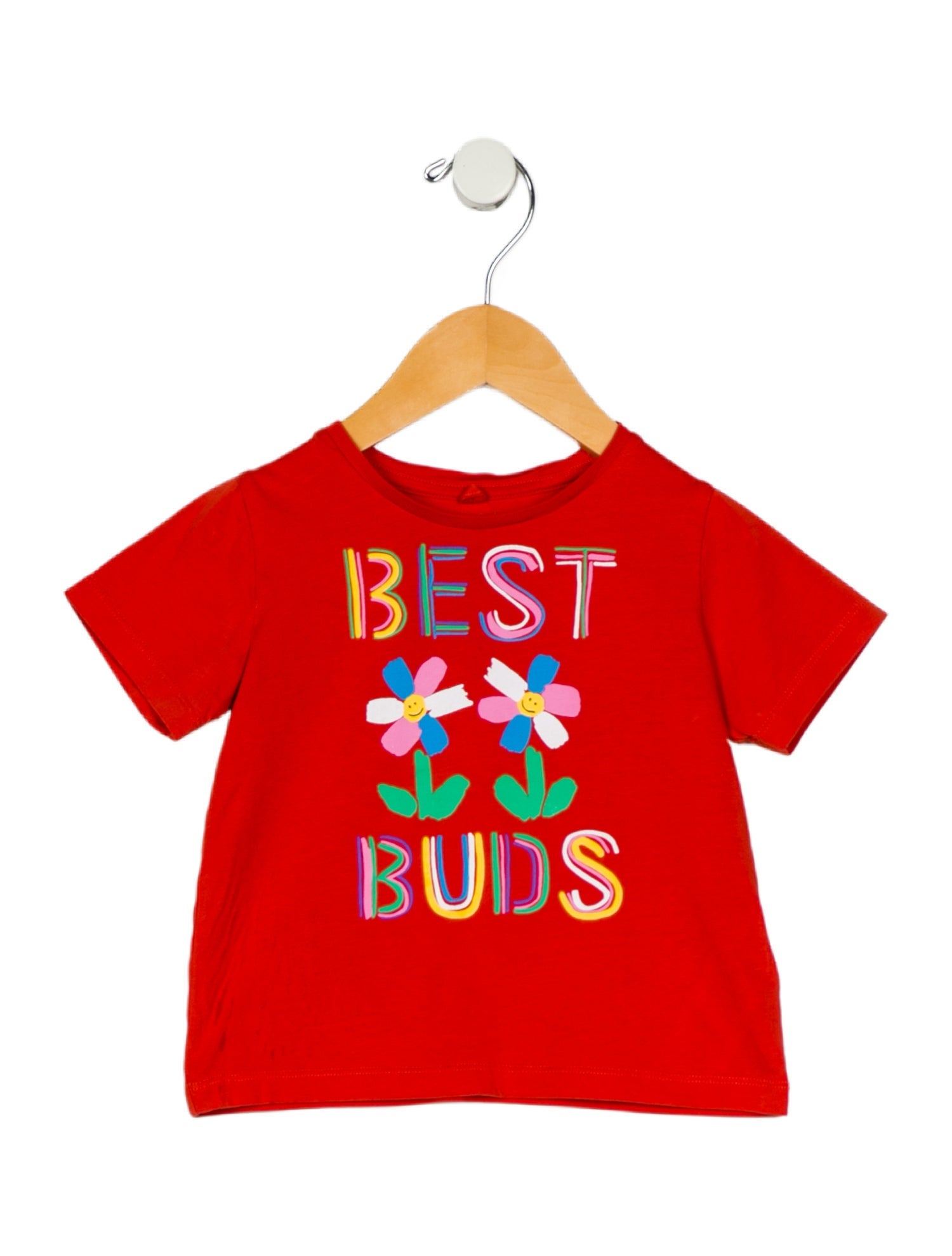 Stella McCartney Girls' Orange Graphic T-Shirt