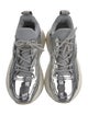 Stella McCartney Vegetarian Patent Leather Printed Chunky Sneakers