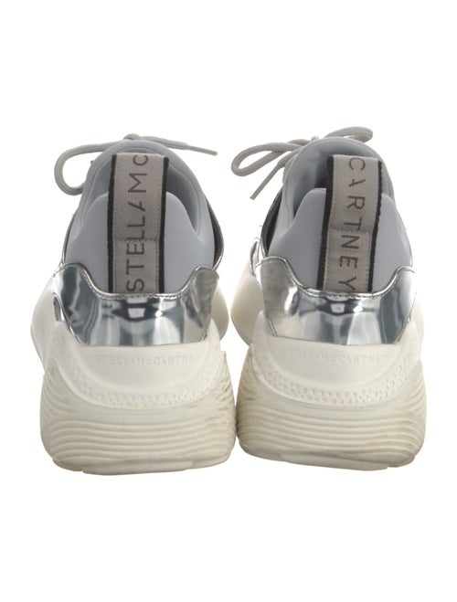 Stella McCartney Vegetarian Patent Leather Printed Chunky Sneakers