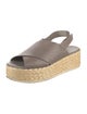Stella McCartney Leather Espadrilles