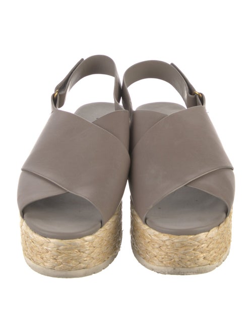 Stella McCartney Leather Espadrilles