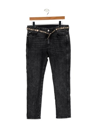 Stella McCartney Mid-Rise Straight Leg Jeans