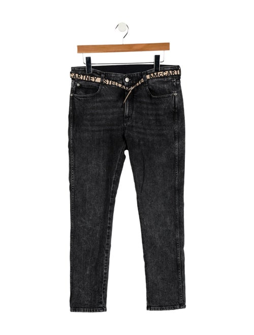 Stella McCartney Mid-Rise Straight Leg Jeans