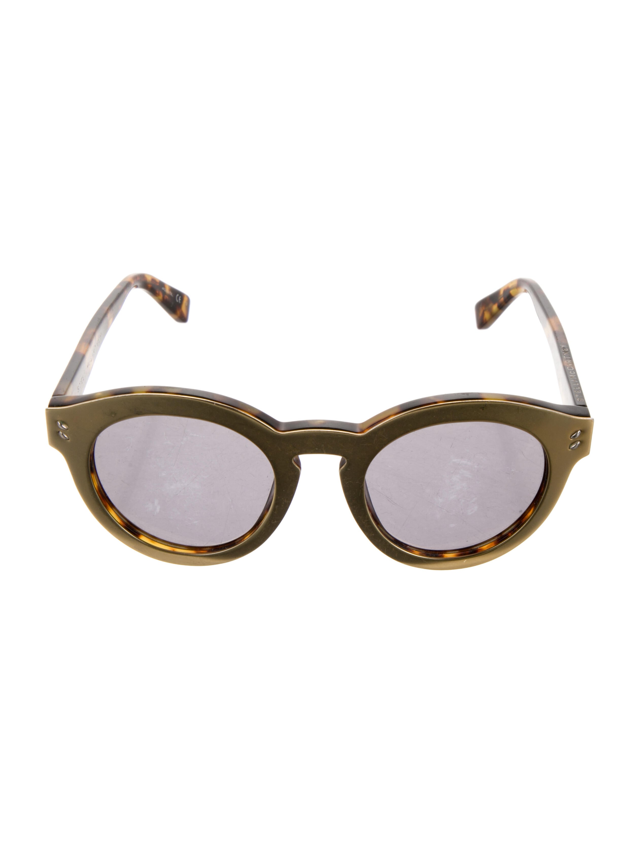 Stella McCartney Round Tinted Sunglasses