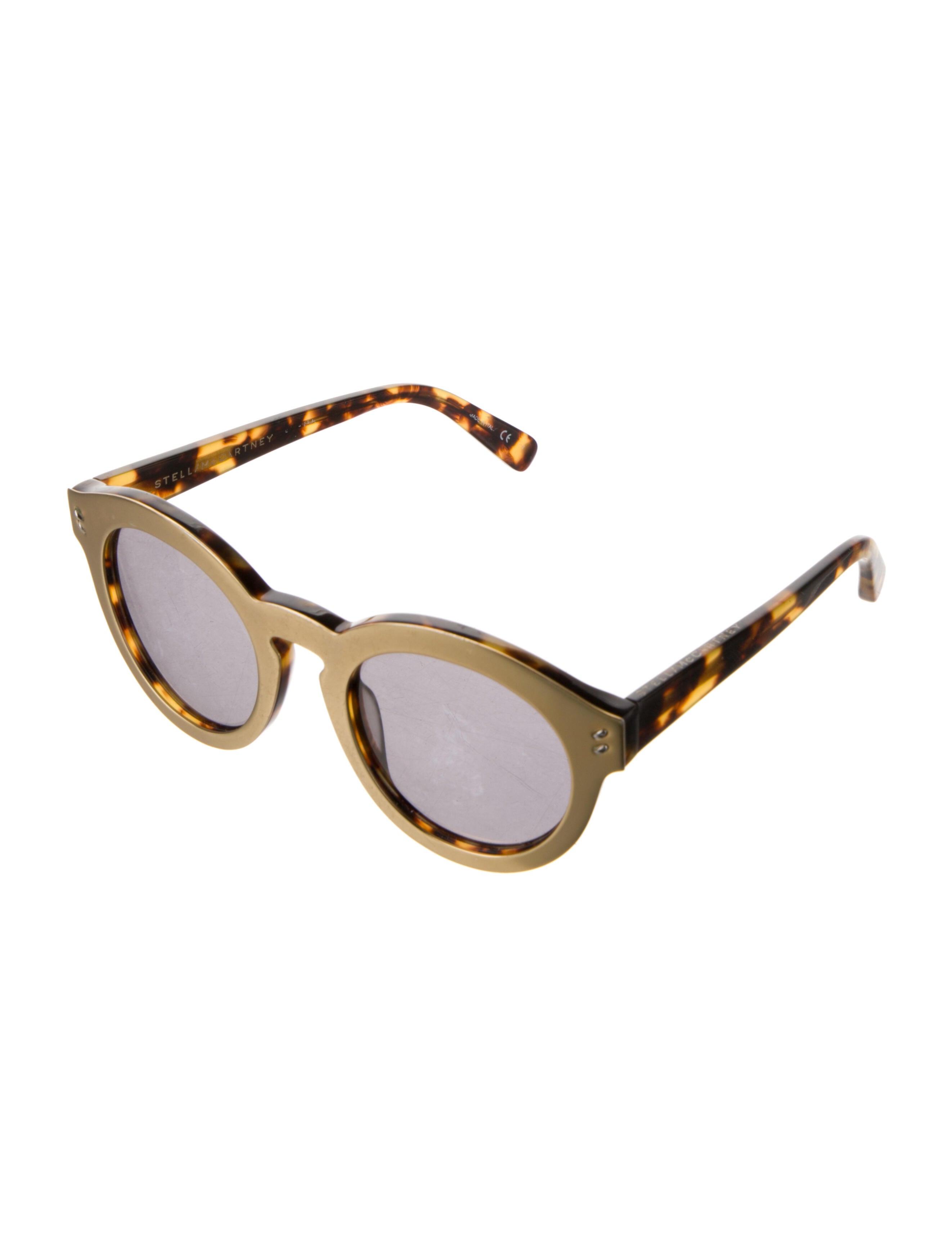 Stella McCartney Round Tinted Sunglasses