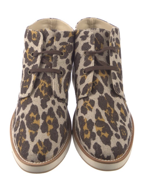 Stella McCartney Canvas Animal Print Sneakers