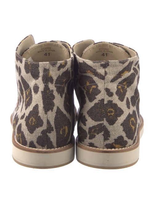 Stella McCartney Canvas Animal Print Sneakers