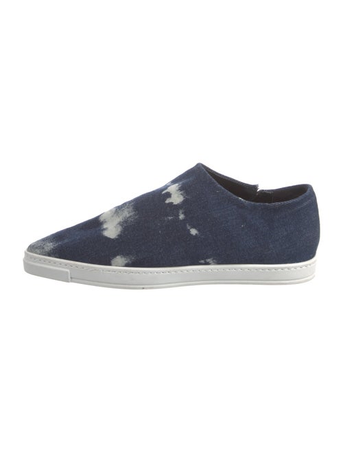 Stella McCartney Denim Tie-Dye Print Mules