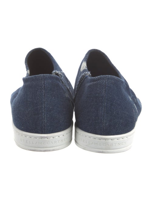 Stella McCartney Denim Tie-Dye Print Mules