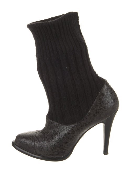 Stella McCartney Leather Sock Boots