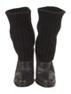 Stella McCartney Leather Sock Boots