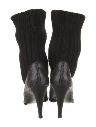 Stella McCartney Leather Sock Boots