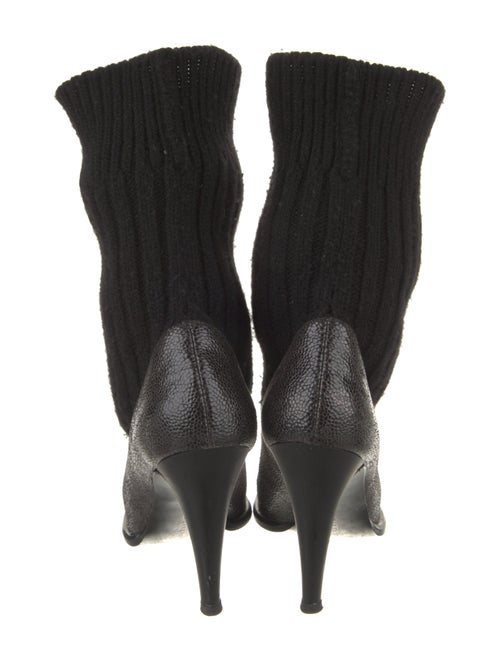 Stella McCartney Leather Sock Boots