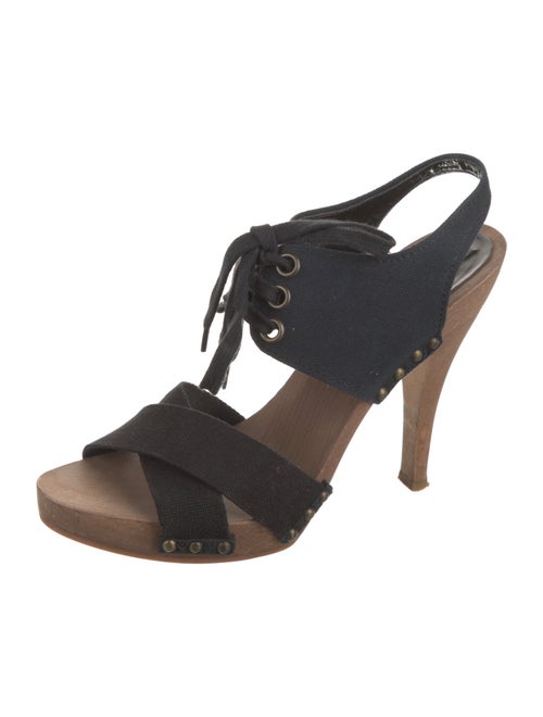 Stella McCartney Canvas Slingback Sandals