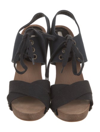 Stella McCartney Canvas Slingback Sandals