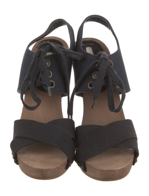 Stella McCartney Canvas Slingback Sandals
