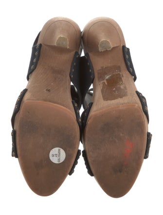 Stella McCartney Canvas Slingback Sandals