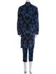 Stella McCartney Silk Floral Print Pajama Set