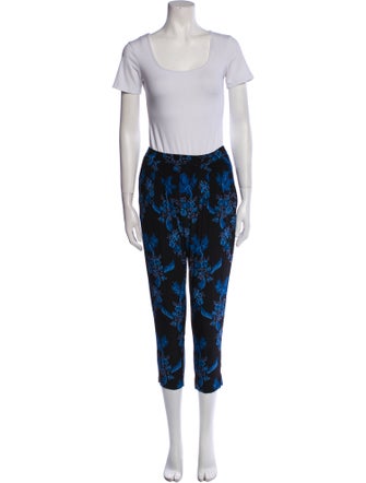 Stella McCartney Silk Floral Print Pajama Set