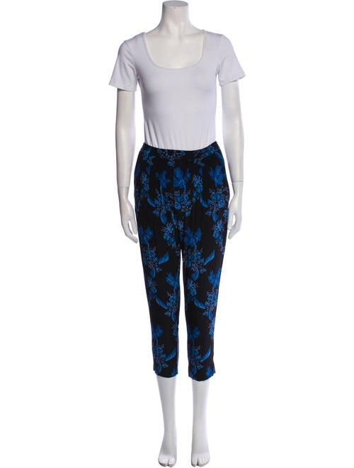 Stella McCartney Silk Floral Print Pajama Set