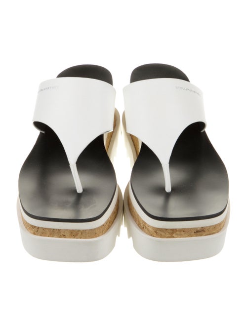 Stella McCartney Vegan Leather Flip Flops