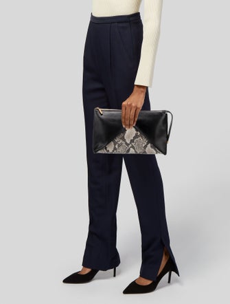 Stella McCartney Vegan Leather Clutch
