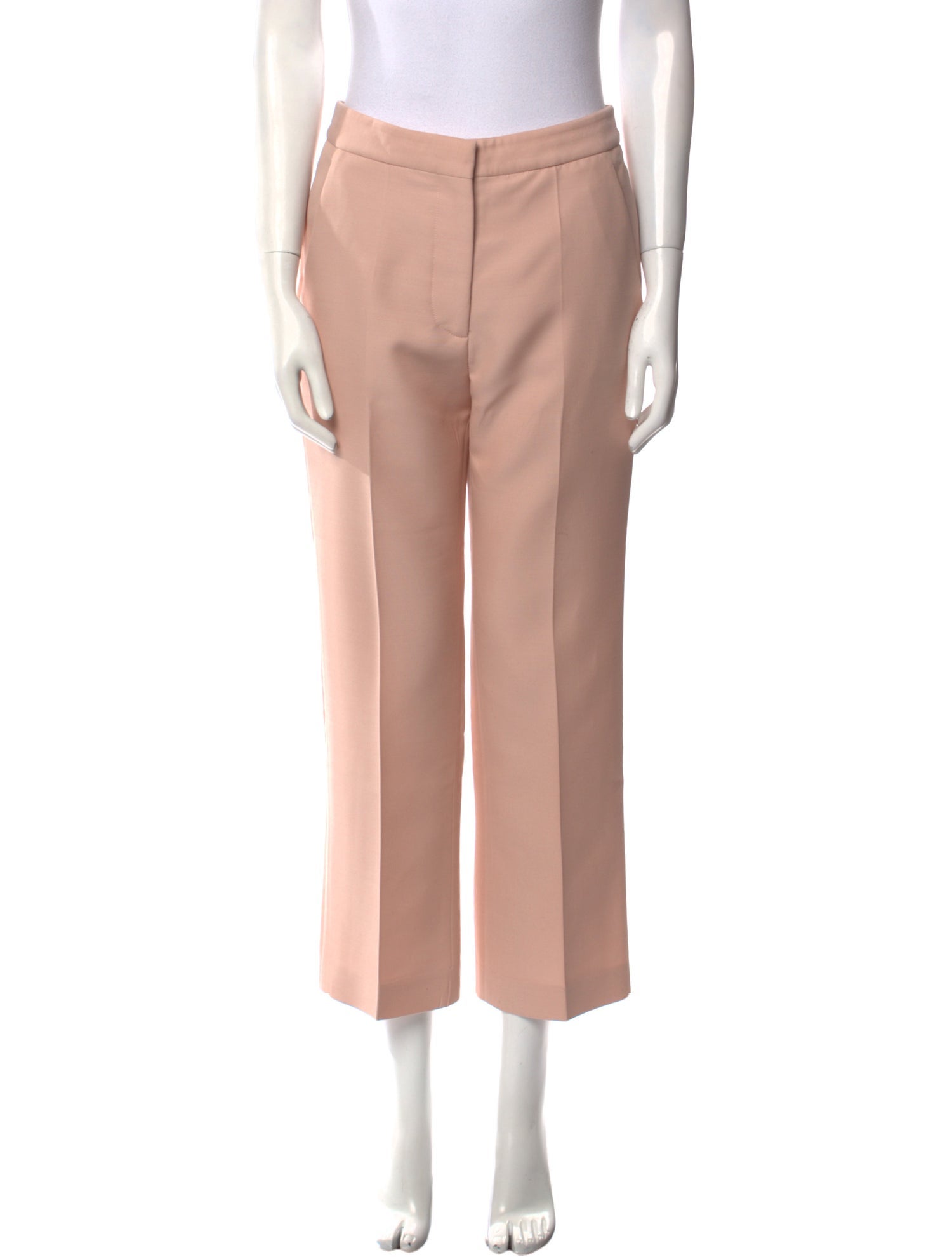 Stella McCartney Wool Straight Leg Pants