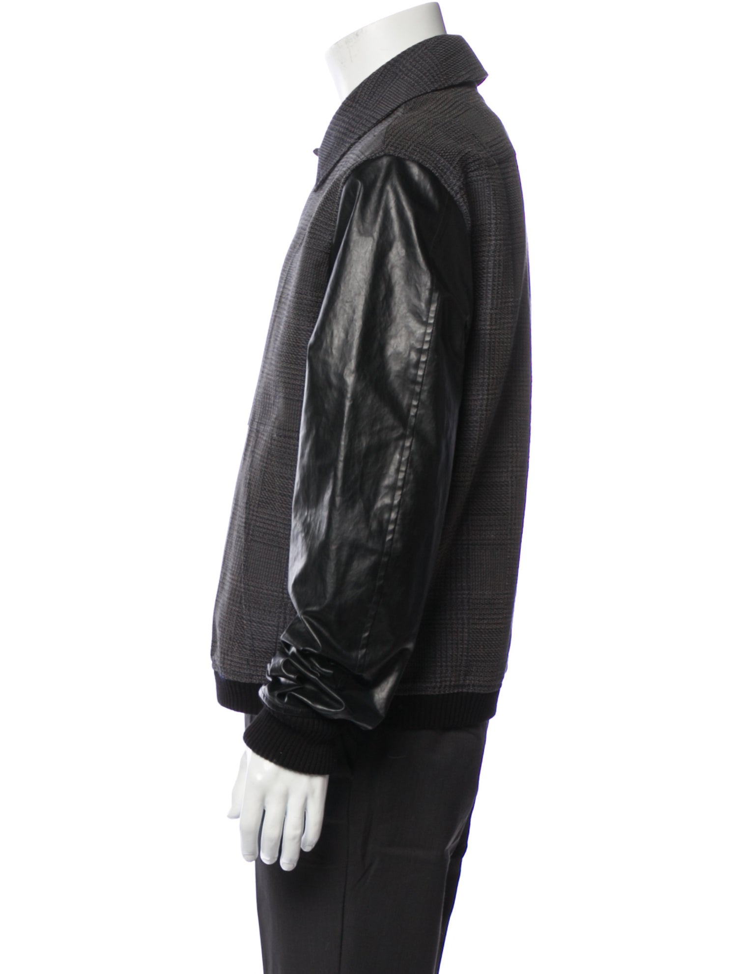 Stella McCartney Plaid Print Bomber Jacket