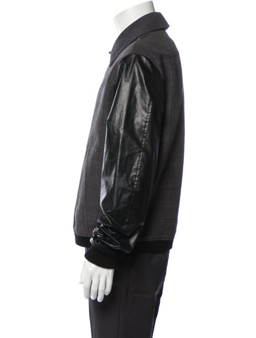 Stella McCartney Plaid Print Bomber Jacket