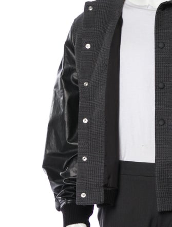 Stella McCartney Plaid Print Bomber Jacket