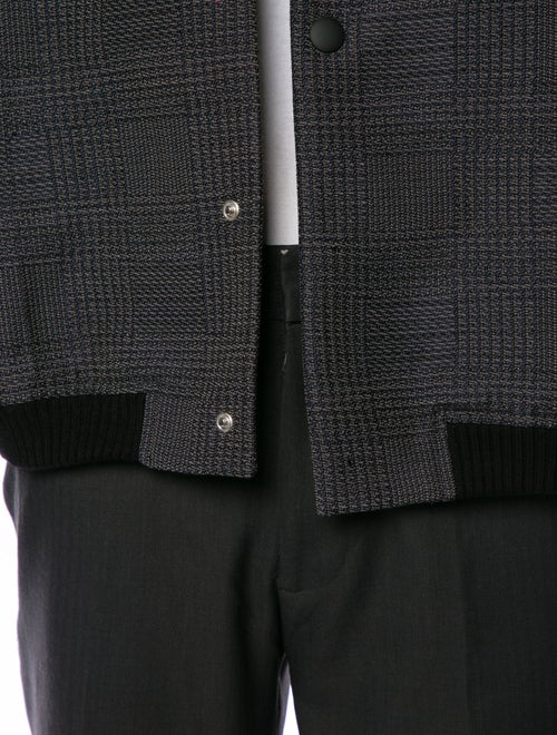 Stella McCartney Plaid Print Bomber Jacket