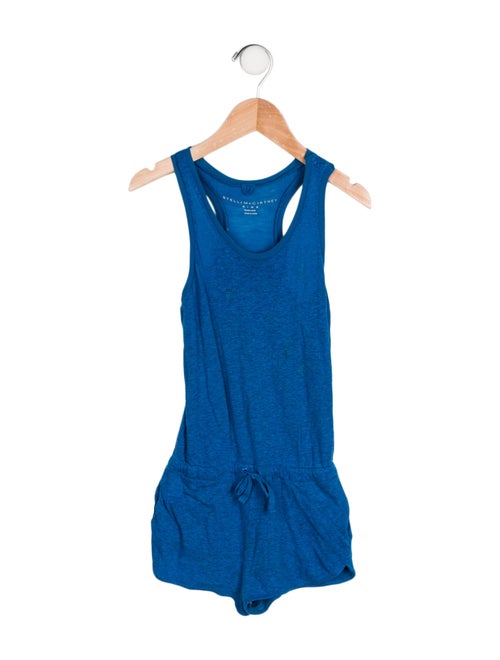 Stella McCartney Toddler Girls' Solid Sleeveless Romper