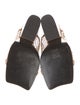 Stella McCartney Vegan Leather Crystal Embellishments Slides