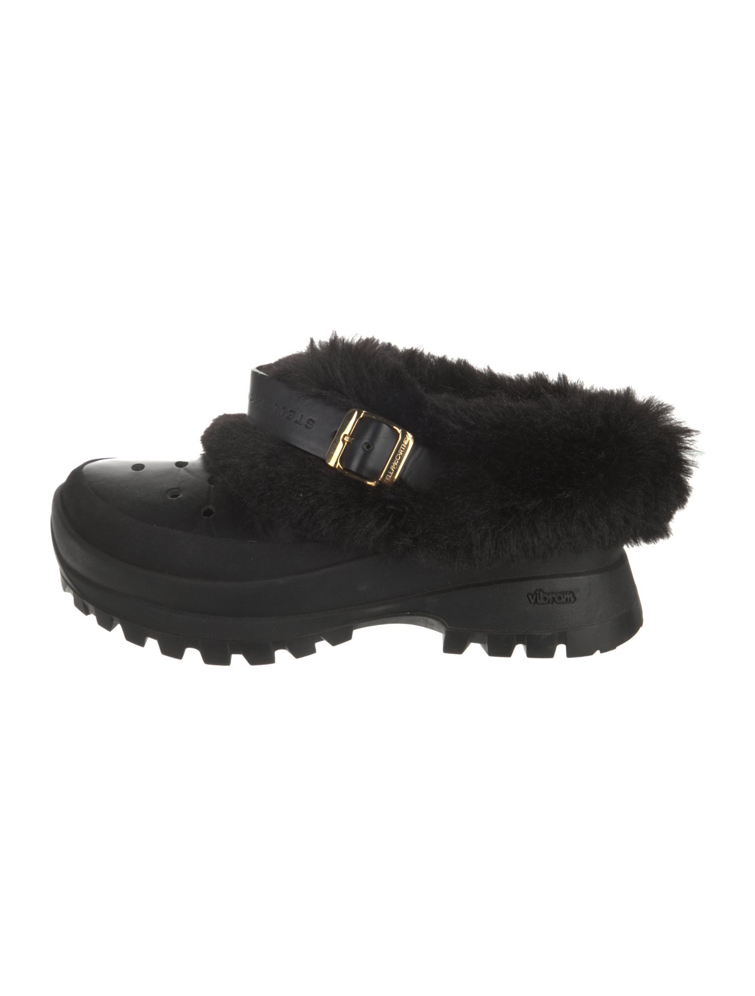 Stella McCartney Faux Fur Trim Boots