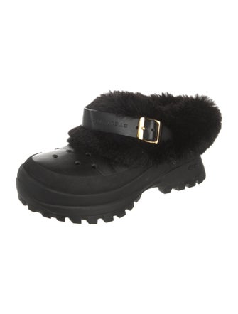 Stella McCartney Faux Fur Trim Boots