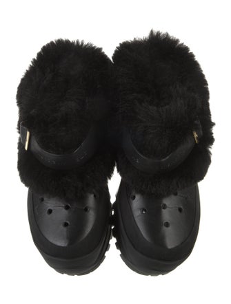 Stella McCartney Faux Fur Trim Boots