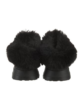 Stella McCartney Faux Fur Trim Boots
