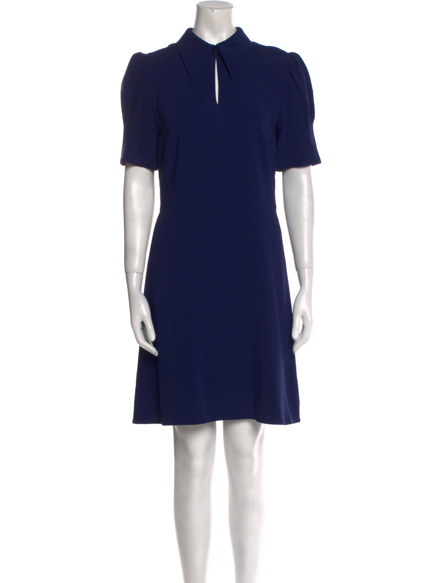 Stella McCartney Mock Neck Knee-Length Dress
